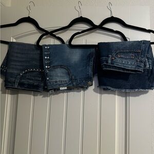 Jean skirts!!